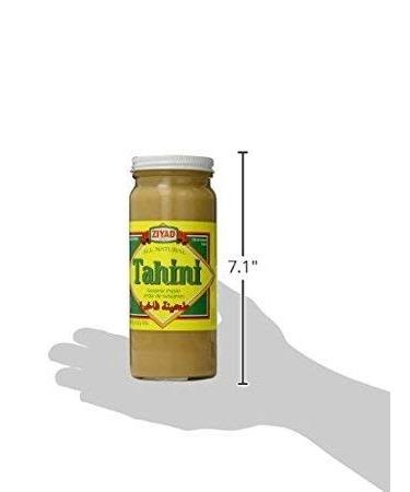 Ziyad Tahini 16 oz - Authentic Imported Sesame Paste - Buy Online on SooperMarket.com