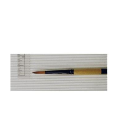 Dynasty Black Gold Series Synthetic Brushes Short Handle 6 Round
