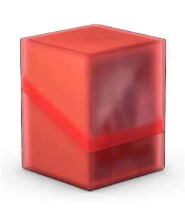 Ultimate Guard Boulder 100 Deck Case - Large Ruby - Secure and Stylish Storage Solution - Buy Online on SooperMarket.com