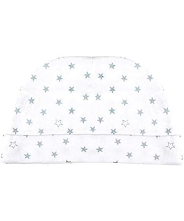 Newborn Baby Hat | 100% Cotton Blue Cap for Boys and Girls 0-6 Months - Buy Online on SooperMarket.com