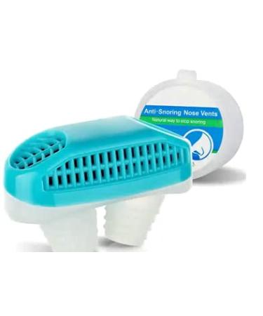 Healthing Snore Stopper -Anti Snoring Devices Snore Nose Vent Plug for Cpap Users Snoring Solution New 2 in 1 Anti Snoring Devices Effective Relieve Snore Stop Snoring Sleep Aid No Side Effects