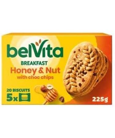 Breakfast Biscuits Bundle With BelVita Breakfast Biscuits Golden Oats 5x45g Cocoa with Choc Chips 5x45g Honey & Nuts with Choc Chips 5x45g and Milk & Cereals 5x45g (4 Pack) - Buy Online on SooperMarket.com