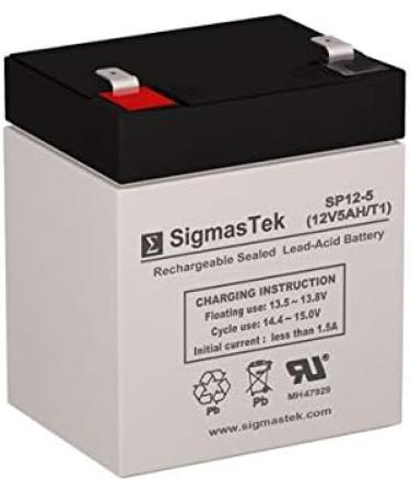 Buy UPG UB1250 Replacement Battery - 12V 5 AH by SigmasTek | International Shipping Available - Buy Online on SooperMarket.com
