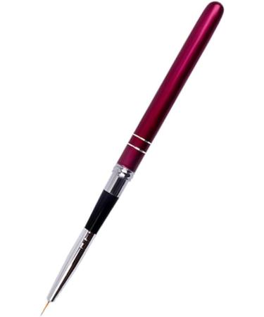 Mikinona Nail Art Liner Brush Fashion Design Paintbrushes Set Dotting Painting Pen Light Pen Brush Paint Pen Red Multifunction Nail Stripping Brush Stripers Nail Art Liner Pen Pull Pen medium Red - Buy Online on SooperMarket.com