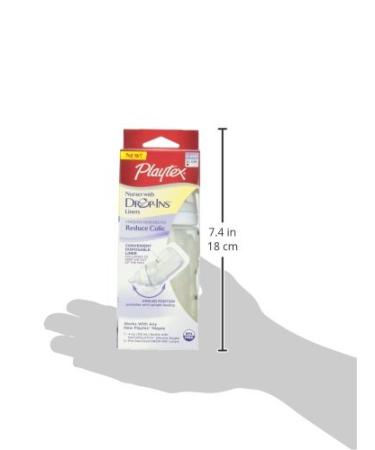 Playtex Premium Nurser 4 oz 1 ct - Best Quality Nursing Bottle for Baby - Buy Online on SooperMarket.com