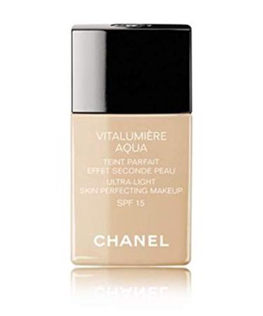 Vitalumiere Aqua Ultra Light Skin Perfecting Make Up SFP 15 -  22 Beige Rose 30ml/1oz by Vitalumiere Aqua Ultra Light Skin Perfecting Make