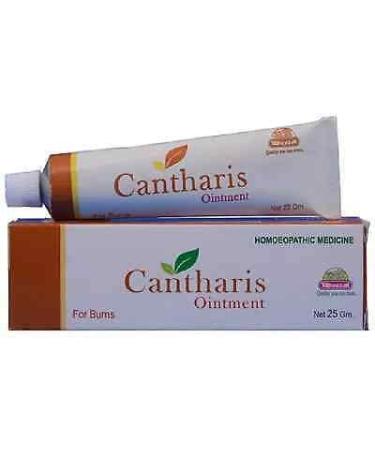 Wheezal Cantharis Ointment (25g)/Free Ujala Eye Drops