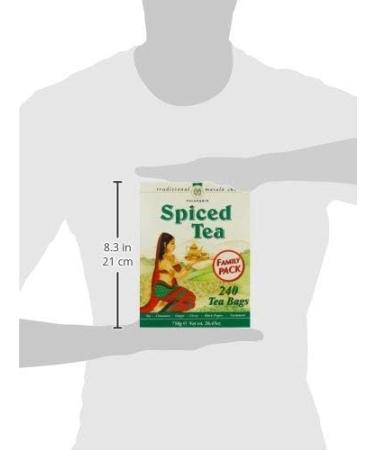 Masala Chai Spiced Tea Catering 240 Tea Bags - Buy Online on SooperMarket.com