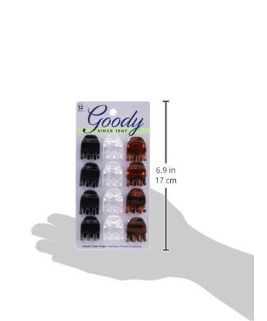 Goody Claw Clip Small 12 Count - Assorted Neutral Colors - Pack of 1 - Buy Online on SooperMarket.com