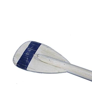 Hampton Nautical Wooden King Harbor Decorative Rowing Boat Paddle with Hooks, 24"