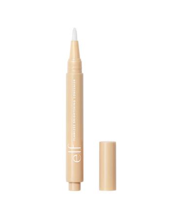 e.l.f. Flawless Brightening Concealer, Illuminating & Highlighting Face Makeup, Conceals Dark Under Eye Circles, Light 28 W, 0.07 Fl Oz Light 28 W 0.07 Fl Oz (Pack of 1)