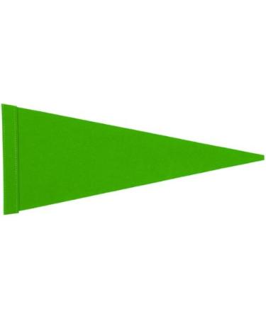 5 ft. Neon Green Pennant Bicycle Safety Flag (No Mounting Hardware)