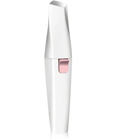 Eyebrow Trimmer & USB Rechargeable Facial Hair Remover - 2 in 1 with 3D Floating Shaver Net & LED Light for Perfect Eyebrows - Buy Online on SooperMarket.com