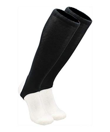 TCK Sports 4 Inch Baseball/Softball Stirrups Black Large