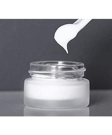50g 50ml Frosted Glass Cream Jar Cosmetic Container with Inner Liners and Natural Bamboo lids Refillable Straight Sided Glass Cosmetic Jars Travel Toiletries Bottle Sample Jars for Lotion Cream - Buy Online on SooperMarket.com
