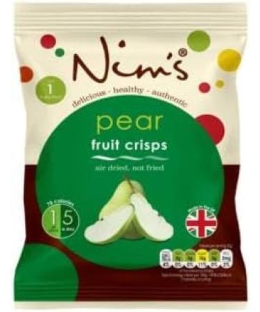 Nim's Pear Crisps - Multipack Box of 5 (healthy Vegan Whole Pear fruit only) - Buy Online on SooperMarket.com