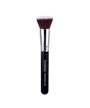 Flat Kabuki Foundation Brush By Phoera Premium Quality Makeup Face Brush For Liquid Powder And Cream Perfect For Blending And Buffing Cosmetics Aquapurity