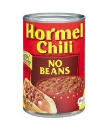 Hormel Chili No Beans 15 oz (Pack of 12) by Hormel