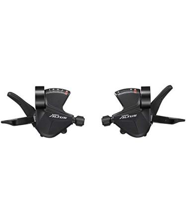 Shimano Altus SL-M2010 3x9-Speed Shift Lever Set, Black