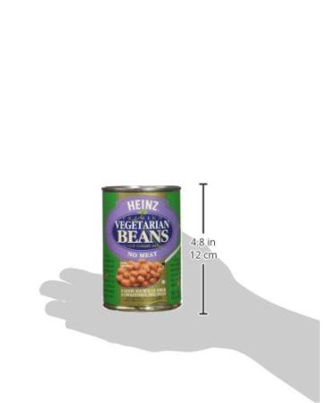 Heinz Vegetarian Beans in Tomato Sauce 16 oz 6 pk - Pack of 6 | Heinz Vegetarian Baked Beans - Buy Online on SooperMarket.com