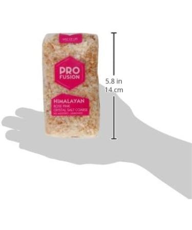 Profusion Organic Himalayan Rose Pink Crystal Salt Coarse 500g 1 - Buy Online on SooperMarket.com