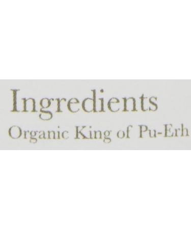 Organic Solaris Tea King of Pu Erh 100g Loose Whole Leaf Black Tea - Pack of 1 - Buy Online on SooperMarket.com