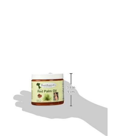 Juka's Red Palm Oil - 100% Organic & Natural from Africa - 16.9 Fl Oz - Buy Online on SooperMarket.com