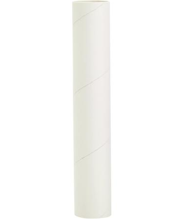 12 Pack White Cardboard Tubes for DIY Crafts - 1.7 x 10 Inches - Empty Paper Towels Rolls for Art Projects - Buy Online on SooperMarket.com