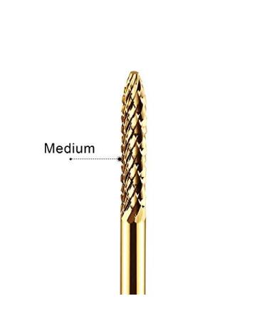 JCMASTER Premium Carbide Bit - Professional Pointed Cone Manicure/Pedicure Grinding Tool for Nail Drill | International Shipping Available - Buy Online on SooperMarket.com