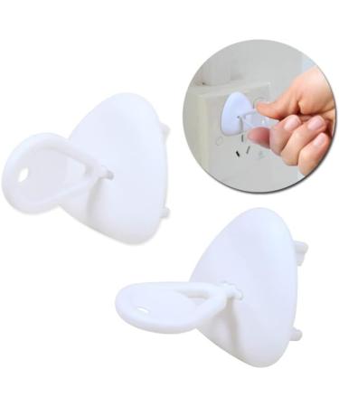 Baby Safety Plug Socket Covers UK with Key - 12 Pieces | Childproofing Shock Prevention | Easy Install Child Safe Protectors - Buy Online on SooperMarket.com