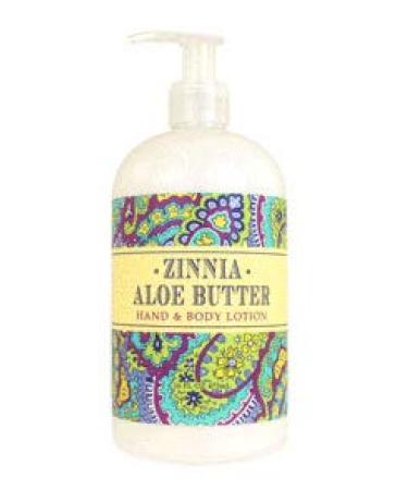 Greenwich Bay Trading Company Botanical Collection: Zinnia Aloe Butter 16oz Lotion 16 Ounce Lotion 11-008-014