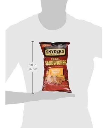 Snyder's of Hanover Pretzel Sandwiches - Cheddar Cheese - 8 oz (2 Pack) - Buy Online on SooperMarket.com
