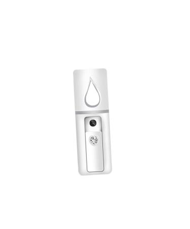 Baluue Nanometer Sprayer Makeup Brishes Face Sprayer Mini Face Humidifier Cool Face Mist Steamer White