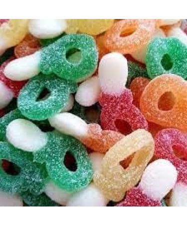 Chewy Fizzy Sour Dummy Mix Sweets Share Bag - 1kg Bag - Buy Online on SooperMarket.com