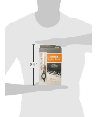 Feather Detail Razor with Standard Kit - Premium Black Shaving Tool for a Perfect Grooming Experience | International Shipping Available - Buy Online on SooperMarket.com
