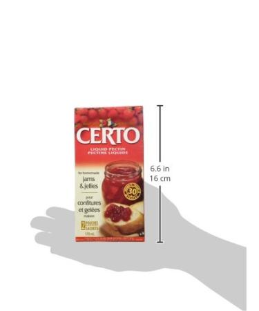 CERTO Pectin Liquid 170ml - Trusted Brand for Preserving Jams & Jellies - Buy Online on SooperMarket.com
