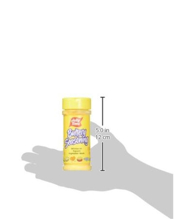 Jolly Time Popcorn Seasoning Salt Movie Theater Butter Powder Shaker 6 oz (Pack of 4) - Perfect for Concession & Cooking - Buy Online on SooperMarket.com