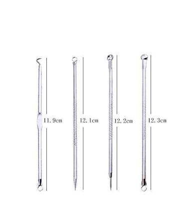 Ellolife 4-Pack Comedone Squeezer Set | Stainless Steel Blackhead Remover Kit for All Skin Types - Buy Online on SooperMarket.com