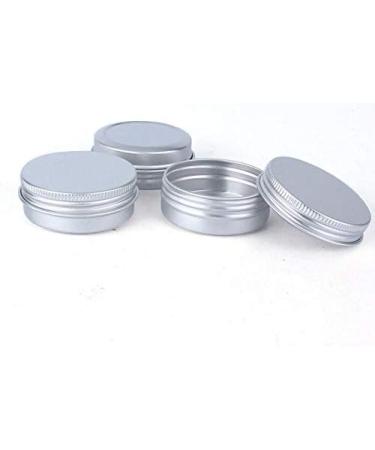 Cratone Jacks 30ml Aluminum Crucible - 12 Pack Screw Cap Containers for Lip Balm Lotion Cream Mini Candles & Nail Art | International Shipping Available - Buy Online on SooperMarket.com