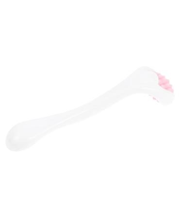 Silicone Roller Face Eye Massager Eye Cream Roller Face Beauty Roller Massaging Roller Face Massaging Tool Female Face Roller Facial Massager Beauty Device Massaging Supplies 13.5X3X1.2CM Pink