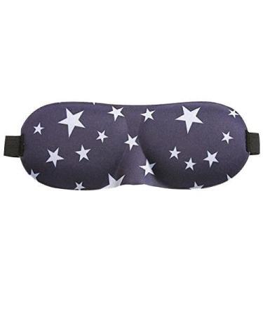 1Pcs 3D Eyeshade Sleep Mask Natural Eye Sleeping Mask Cover Eye Patches Women Men Soft Blindfold Travel Eyepatch Multicolor 1 Count (Pack of 1)