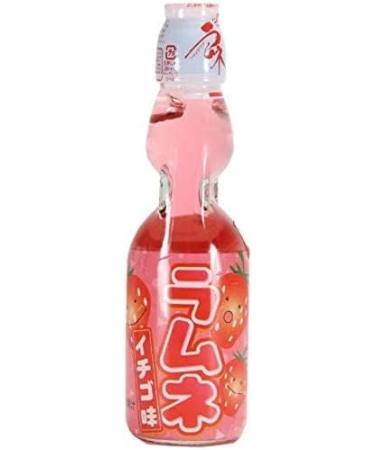 Hatakosen Japanese Ramune Soda Fruity Assorted 8 Different Flavour 200ml (8 Bottles) by CNMART - Buy Online on SooperMarket.com