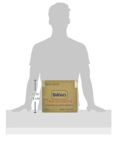 DaVinci Signature Thin Spaghetti - 16oz Resealable Bags (Pack of 20) | Premium Pasta - Buy Online on SooperMarket.com