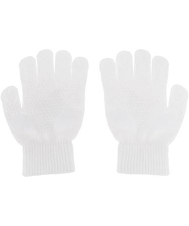 Leeadwaey Ice Skating Gloves for Girls & Women - Magic Stretch Black Flower & Snowflake Styles - Kids to Adult Sizes - Buy Online on SooperMarket.com