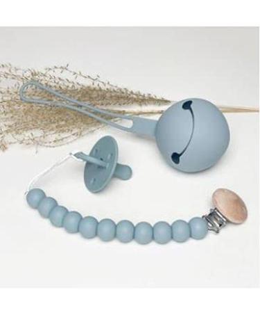 Doralie Pacifier Box & Bag Set - Durable Pacifier Strap & Storage Solutions for Blue - International Shipping Available - Buy Online on SooperMarket.com