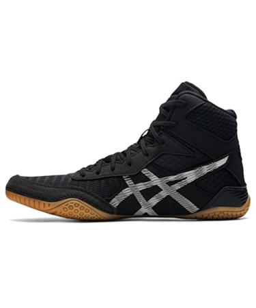 ASICS Men's Matcontrol 2 Wrestling Shoes 9.5 Black/White