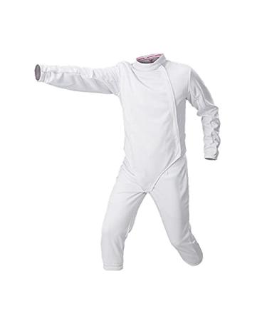 Fencing Uniform Suit,Classic Male Jacket Pants Vest Set for Foil Epee Sabre(Right Hand) 50