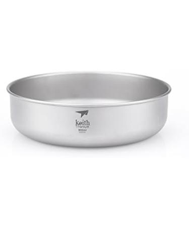 Keith Titanium Ti5338 Ultralight Bowl - 30.4 fl oz | Single-Wall, Durable, and Lightweight - Buy Online on SooperMarket.com