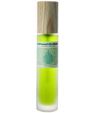 Living Libations - Organic Best Skin Ever All-In-One Facial Cleanser  Exfoliator + Moisturizer | Natural  Wildcrafted  Vegan Clean Beauty (Sandalwood  1 fl oz | 30 mL) 1 Fl Oz (Pack of 1)