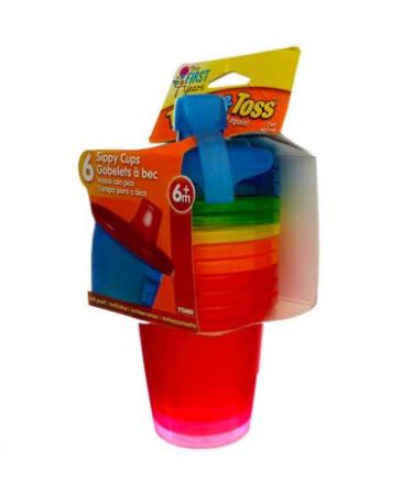 The First Years Spill-Proof 7oz Cups - 6 ea Assorted Colors (Pack of 2) - Best for Kids - BPA-Free - Buy Online on SooperMarket.com